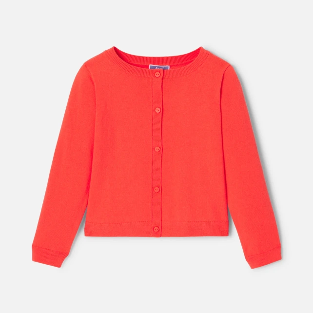 Cardigan enfant fille en jersey 