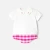 Ensemble bébé fille à culotte volantée