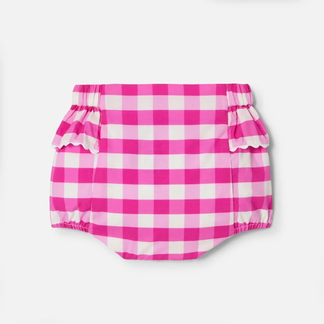 Ensemble bébé fille à culotte volantée