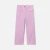Pantalon large enfant fille en twill