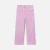 Pantalon large enfant fille en twill