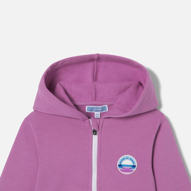 Sweat zippé bébé