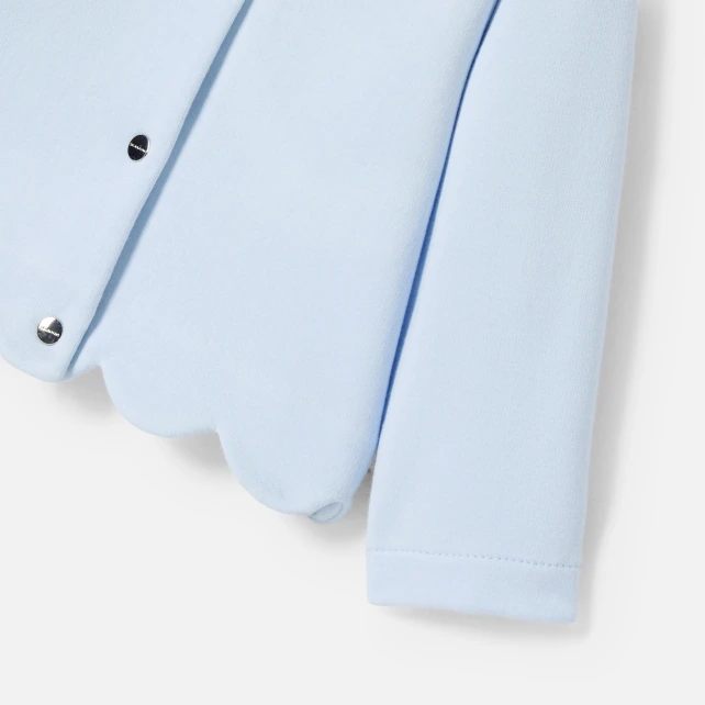 Cardigan bébé fille en molleton