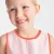 Robe enfant fille en piqué alvéolé