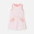Robe enfant fille en piqué alvéolé