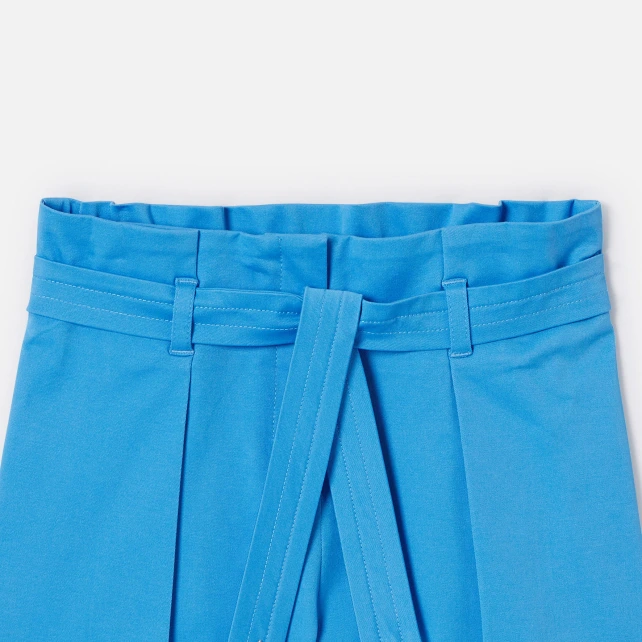 Short enfant fille en gabardine
