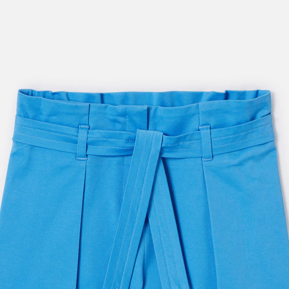 Short enfant fille en gabardine