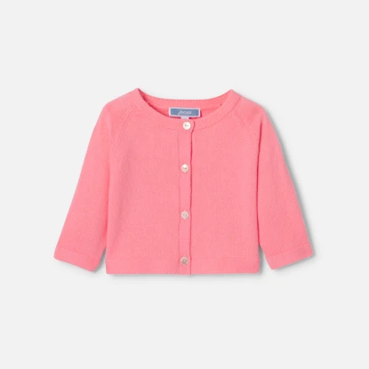 Cardigan bébé fille en jersey