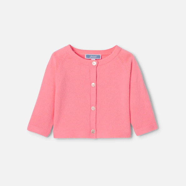 Cardigan bébé fille en jersey