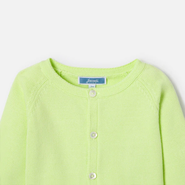 Cardigan bébé en jersey
