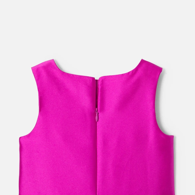 Robe enfant fille en satin