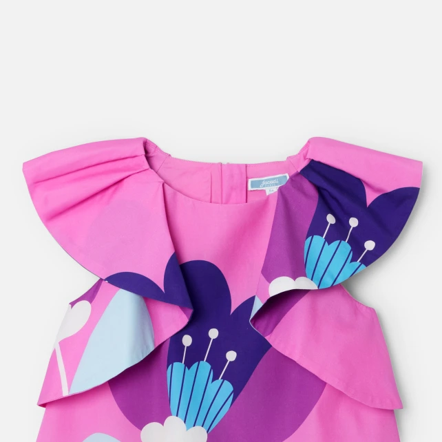 Robe enfant fille en popeline