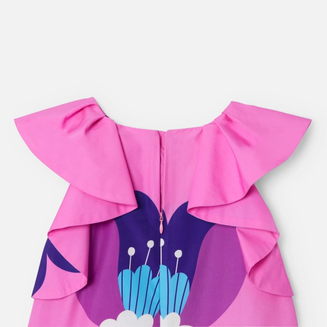 Robe enfant fille en popeline