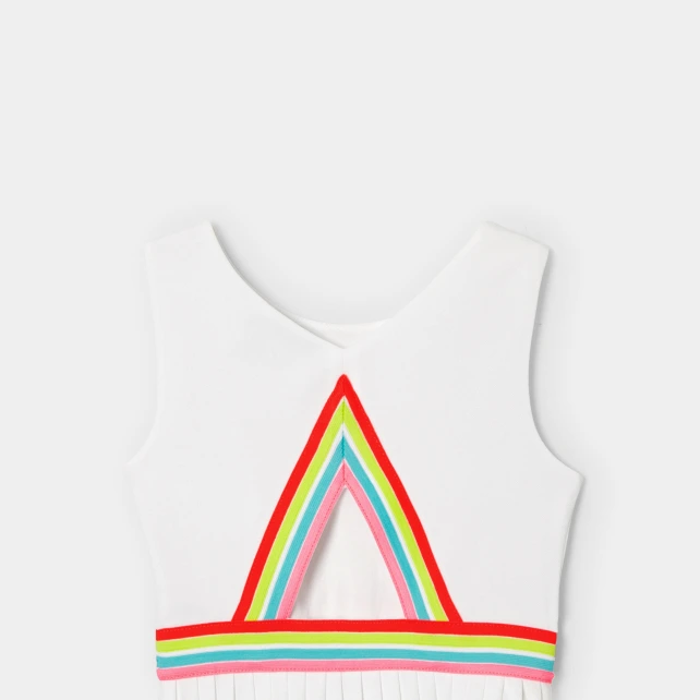 Robe plissée enfant fille