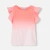 T-shirt enfant fille manches volantées