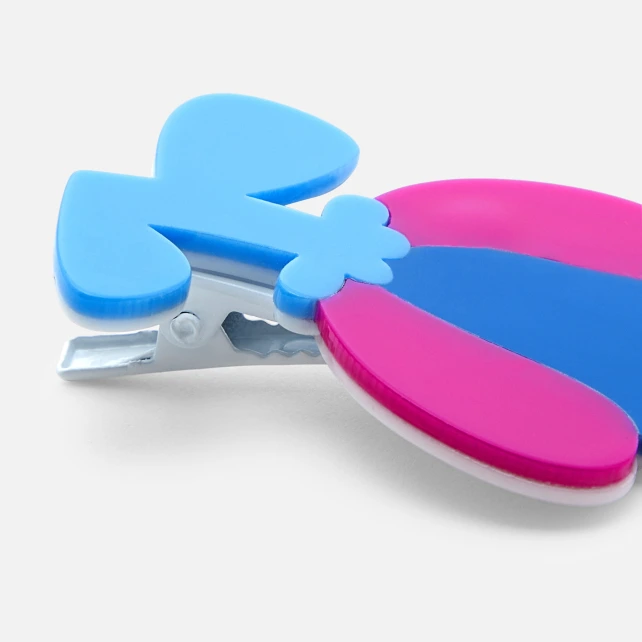 Barrette fleur enfant fille