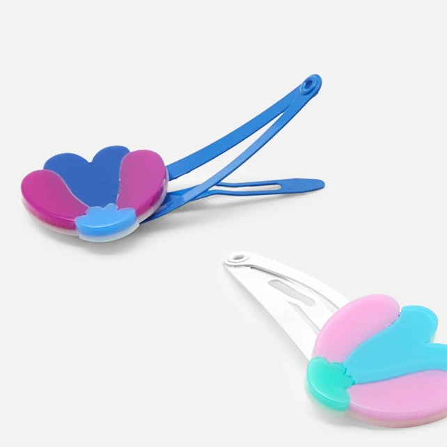 Duo de barrettes bébé fille