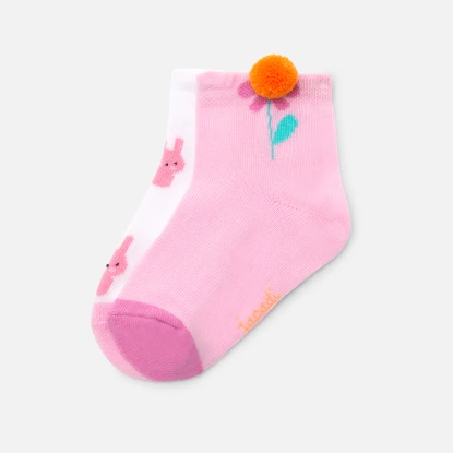 Duo de chaussettes bébé fille