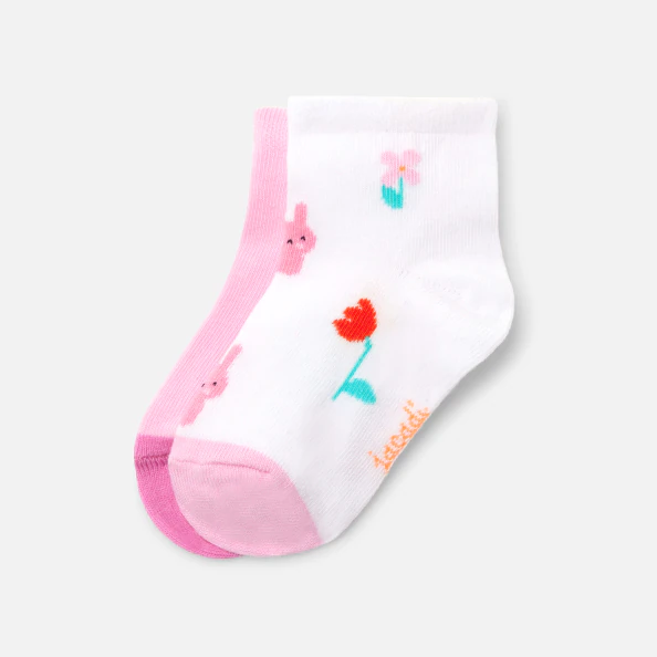 Duo de chaussettes bébé fille