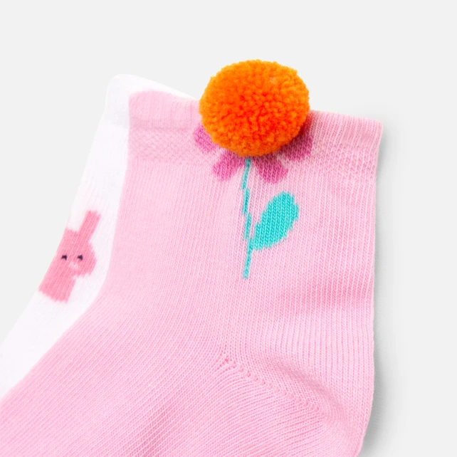 Duo de chaussettes bébé fille