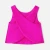Top enfant fille en satin