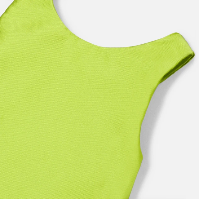 Top enfant fille en satin