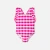 Maillot de bain bébé fille en Vichy
