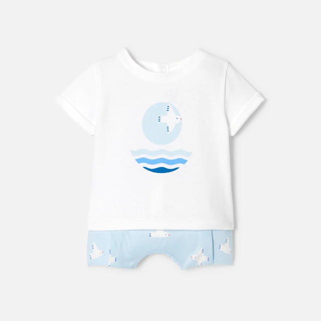 Ensemble short bébé garçon