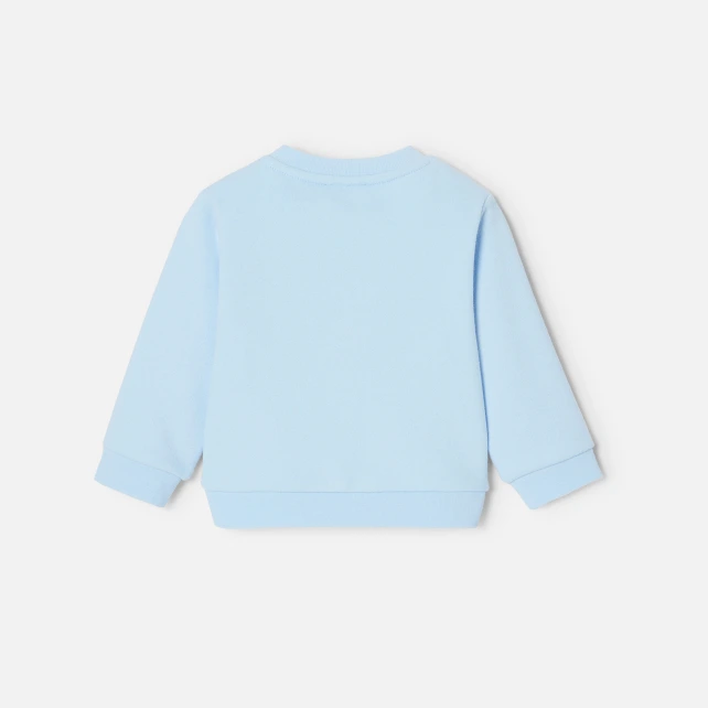 Sweat bébé garçon en interlock