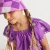 Blouse enfant fille manches volantées