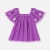Blouse enfant fille manches volantées