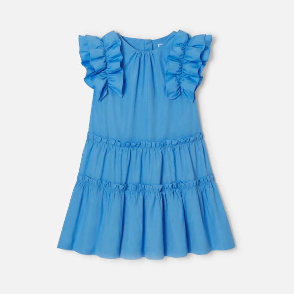 Robe enfant fille en popeline
