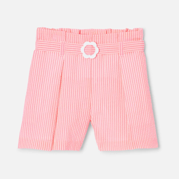 Short enfant fille en seersucker