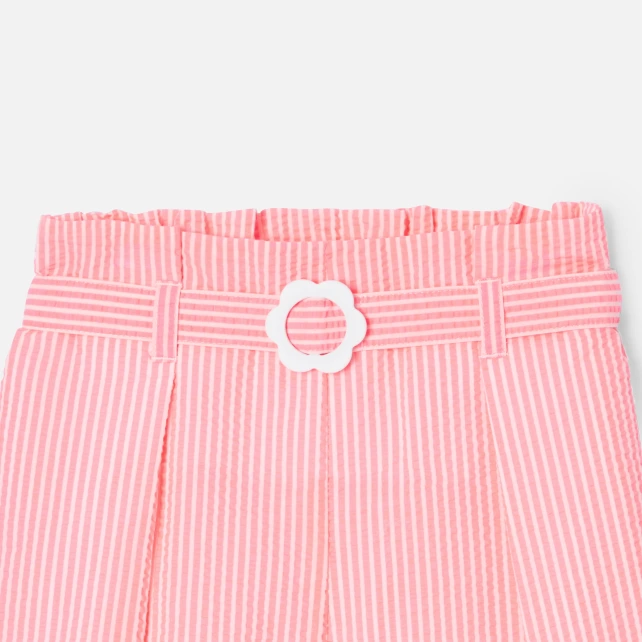 Short enfant fille en seersucker