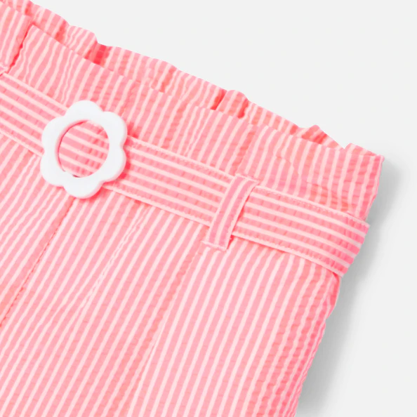 Short enfant fille en seersucker