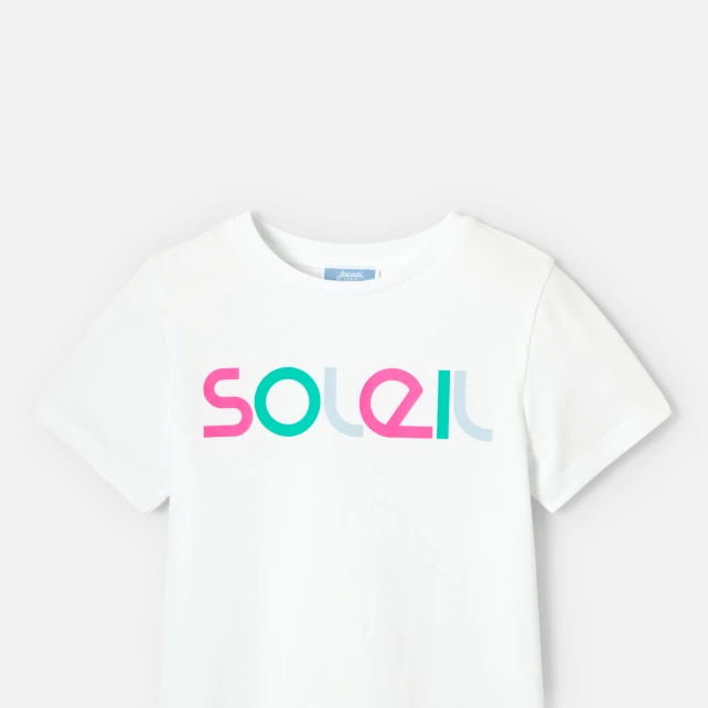 T-shirt manches courtes enfant fille