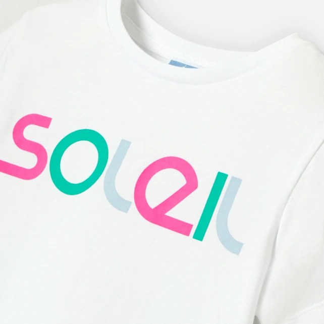 T-shirt manches courtes enfant fille