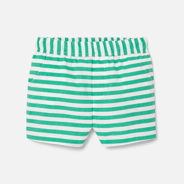 Short rayé bébé garçon