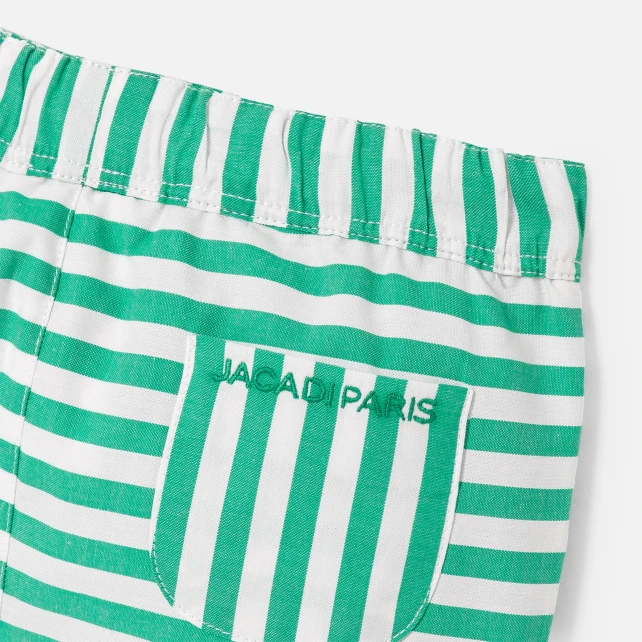 Short rayé bébé garçon