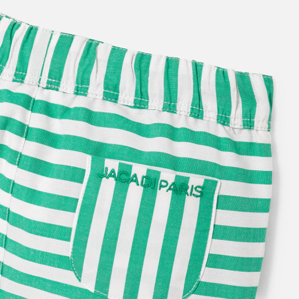 Short rayé bébé garçon