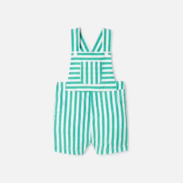 Salopette short bébé garçon