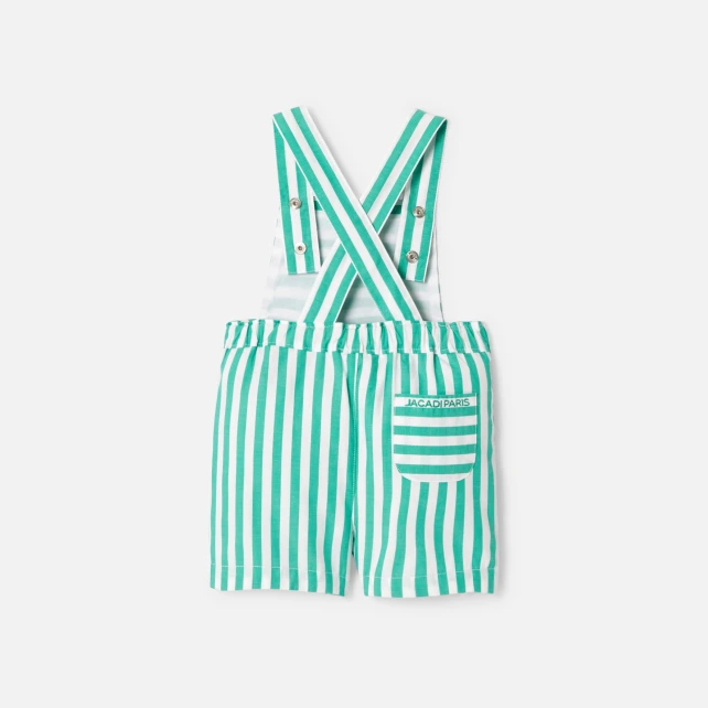 Salopette short bébé garçon