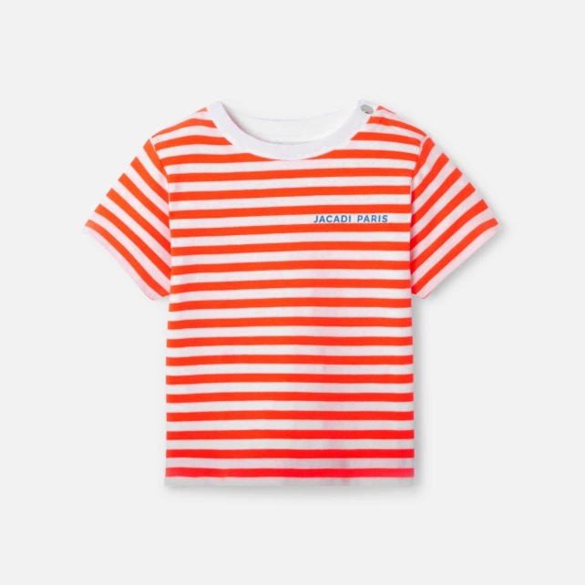 T-shirt bébé garçon rayé