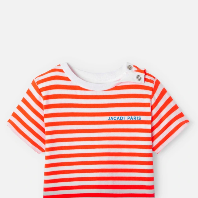 T-shirt bébé garçon rayé