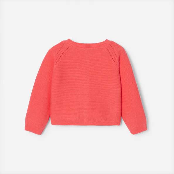 Cardigan bébé fille en coton