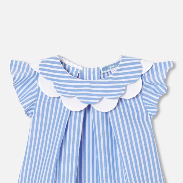 Blouse bébé fille en popeline