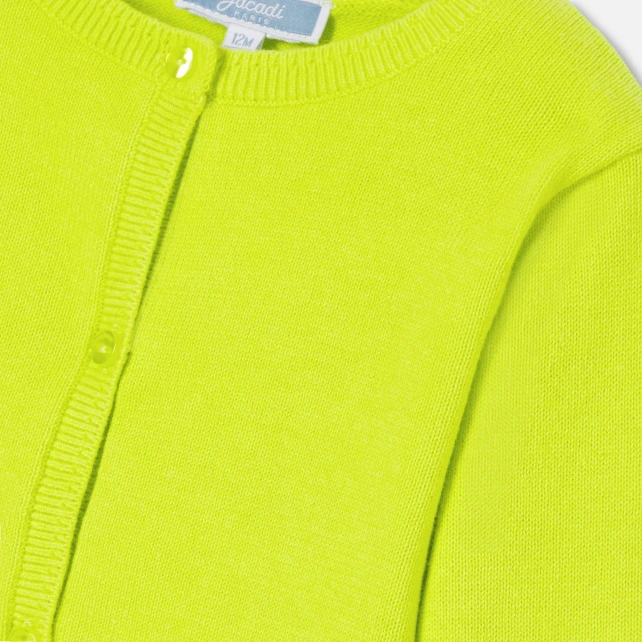 Cardigan bébé fille en tricot