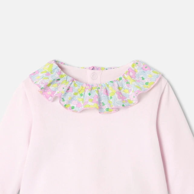 Ensemble confort bébé fille en jersey