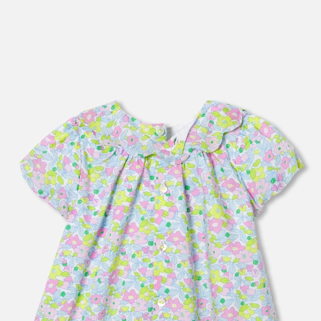 Robe bébé fille en Tissu Liberty