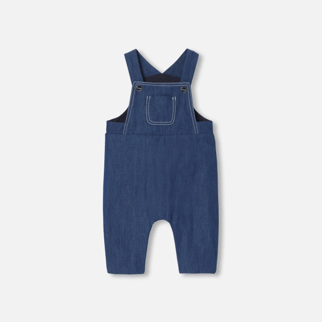 Salopette en jean bébé garçon